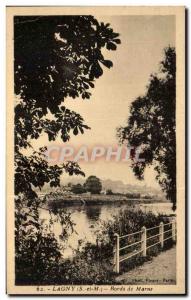 Postcard Old Rords Lagny Marne