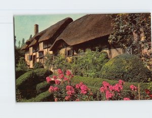 Postcard Anne Hathaway's Cottage, Shottery, England