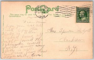Rochester New York 1909 Postcard Mount Hope Reservoir