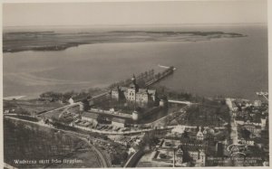 Sweden Postcard - (Wadstena) Vadstena Slott Fran Flygplan   RS22361