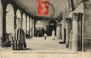 CPA neris les bains le peristyle of grand Etablissement thermal (1155955) 