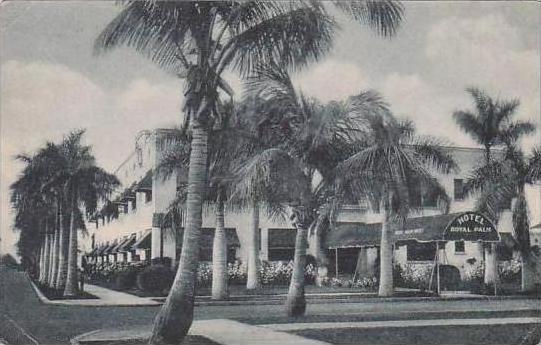 Florida Hollywood Royal Palm Hotel Albertype