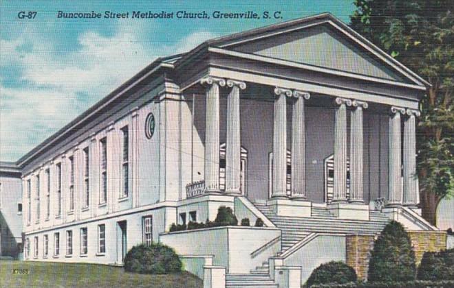 South Carolina Greenville Buncombe Street Methodist Church