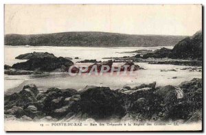 Postcard Old Pointe Du Raz Trepassey was the Region Caves