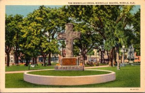 Alabama Mobile Bienville Square The Bienville Cross Curteich