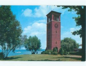 Unused Pre-1980 MILLER BELL TOWER Chautauqua - Near Jamestown New York NY E5630