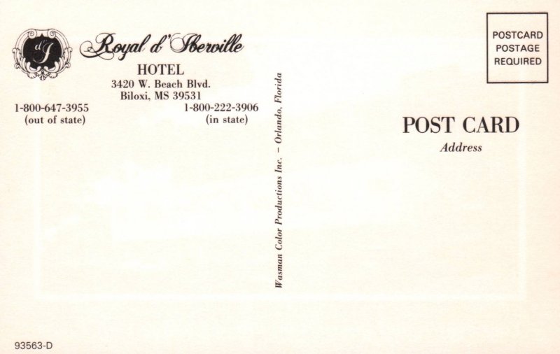 Royal d'Iberville Hotel,Biloxi,MS