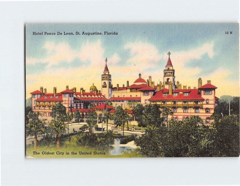 Postcard Hotel Ponce De Leon, St. Augustine, Florida