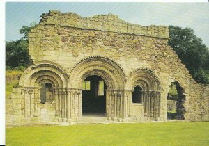Shropshire Postcard - Haughmond Abbey - West Front of The Chapter House  AB236