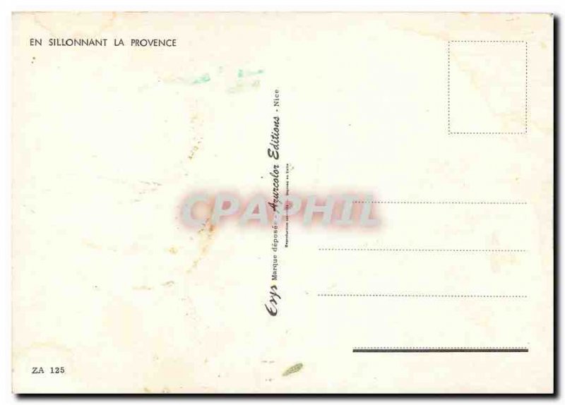 Postcard Modern Weaving through Provence