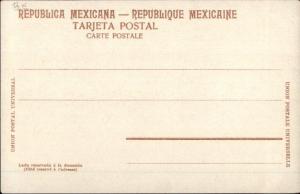 Mexico City Calles Refugio c1905 Postcard