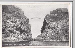 Ireland; Rope Bridge, Carrick a Rede, Giant's Causeway PPC, Unposted, Valentines 