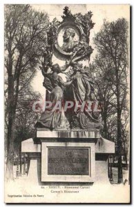 Old Postcard Nancy Monument Carnot