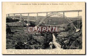 Old Postcard The Garabit Viaduct Together on Truyere Cantal