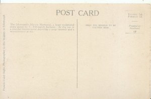 Scottish Postcard - National War Memorial - Mercantile Marine Memorial - 13176A