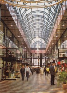 Hannover Shopping Precinct Passage Manner Shop German Postcard