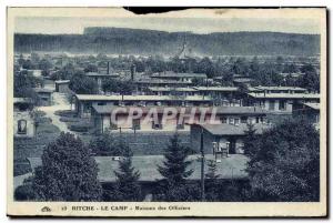 Old Postcard Bitche Camp Officers Properties