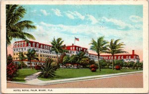 Florida Miami Hotel Royal Palm 1924 Curteich