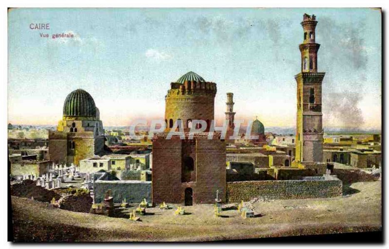 Postcard Old Cairo Vue Generale