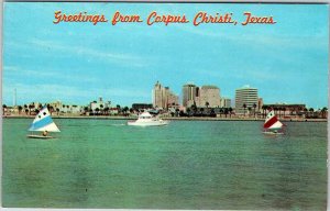 Postcard TOURIST ATTRACTION SCENE Corpus Christi Texas TX AK0244