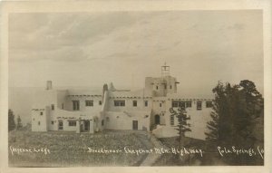 1920s Colorado Springs Colorado Cheyenne Lodge Broadmoor RPPC Postcard 25-12283