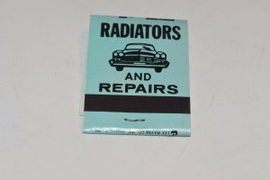 Dave Shade's Radiator Specialties Freeport Illinois Matchbook