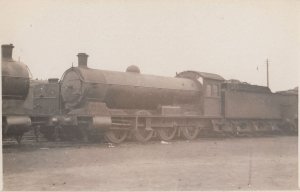 NER Q6 Class 0-8-0 No 2252 Vincent Raven Antique Train Real Photo Postcard