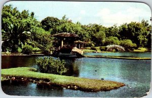 Postcard BRIDGE SCENE Honolulu Hawaii HI AK1989