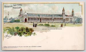 Varied Industries Bldg 1904 World's Fair St Louis Missouri Official Postcard I29