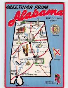 Postcard Greetings From Alabama