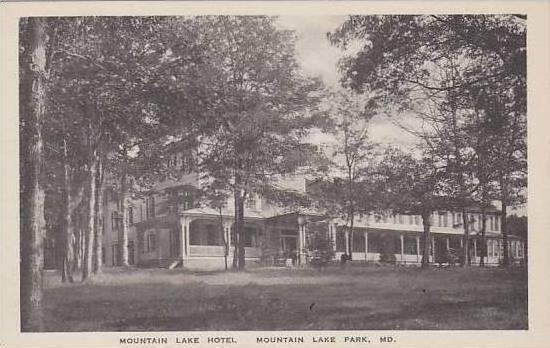 Maryland Mountain Lake Park Mountain Lake Hotel Albertype