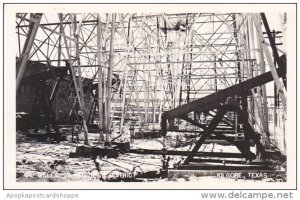 Texas Kilgore Oil Wells In Business District Real Photo