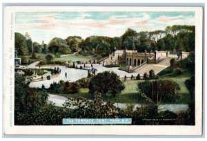 c1905 Scenic View Of The Terrace Central Park New York NY Antique Postcard 