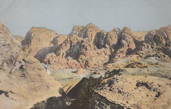 Mountains Of Petra Jordon Arabia Postcard