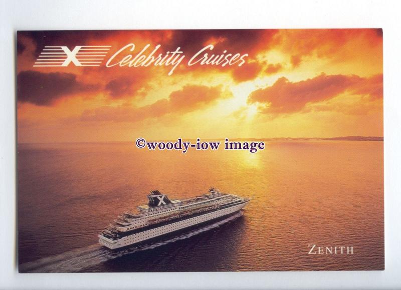 LN1592 - Celebrity Cruise Liner - Zenith , built 1992 - postcard