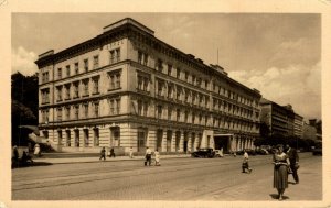 Czech Republic Brno Hotel Brno Vintage RPPC 08.55