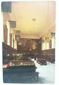 Vtg Postcard The Great Hall The Royal Hospital Chelsea by Sir Christopher Wren