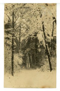 MA - Beverly. A Winter View  RPPC