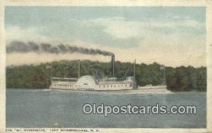 Mount Washington, Weirs Beach, New Hampshire, NH USA Steam Ship Unused small ...