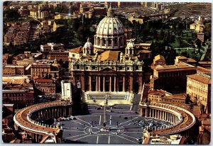 Postcard - St. Peter Square - Rome, Italy