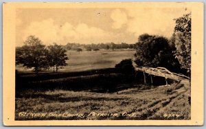 Postcard Petrolia Ontario c1920s Glenview Golf Course Lambton County *as is*