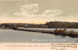 A New Hampshire Curiosity, Shaker Bridge Enfield, New Hampshire, NH, USA 1906 