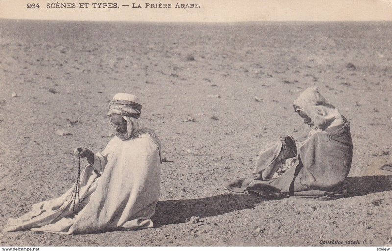 ALGERIA, 1900-1910s; La Priere Arabe