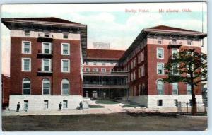 McALESTER, Oklahoma  OK    BUSBY HOTEL  1908    Postcard