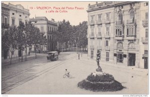 VALENCIA , Spain , 00-10s ; Plaza del Pintor Pinazo y calle de Colon