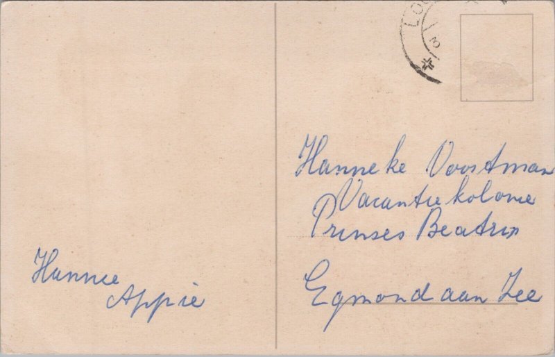 Anthropomorphic Cats Making Music Dancing Vintage Postcard C080