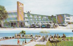 Florida Daytona Safari Beach Motel With Swimming Pool