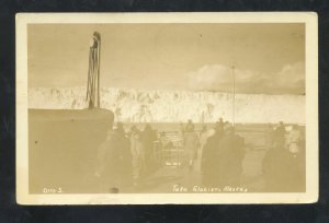 RPPC TAKU GLACIER ALASKA 1933 KETCHIKAN AK. VINTAGE REAL PHOTO POSTCARD