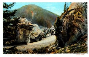 Yellowstone National Park, J.E. Haynes,  Silver Gate Bunsen Peak