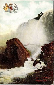 Cave of Winds Niagara Falls New York Waterfalls NY Nicklis & Mather UNP Postcard